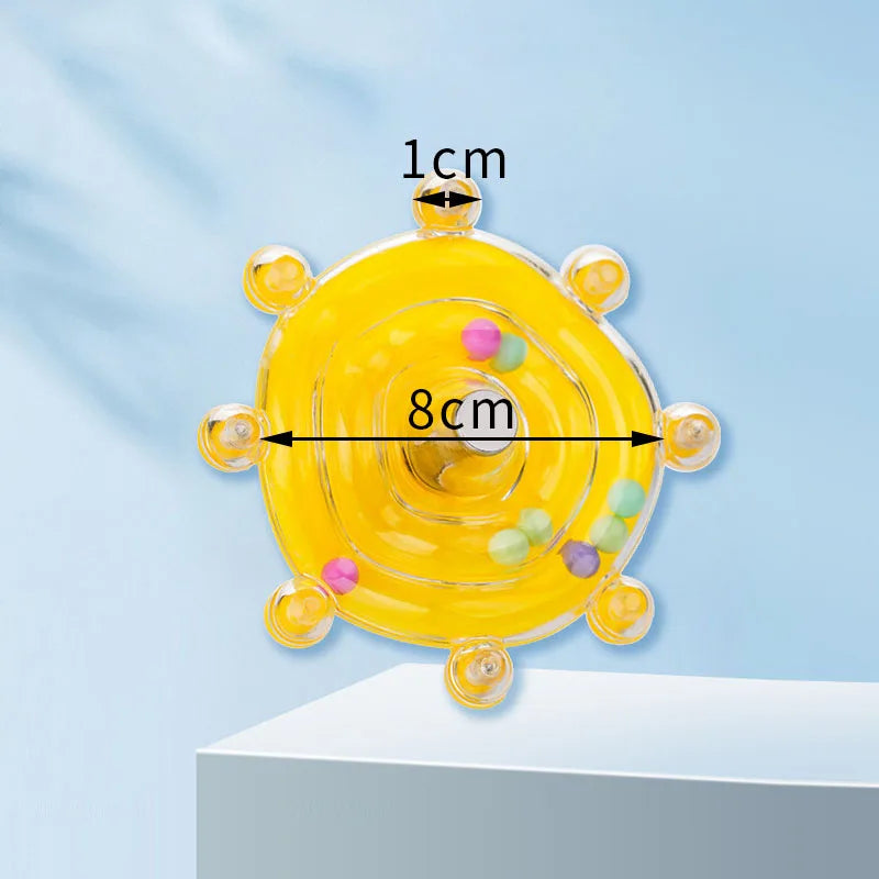 Interactive Parrot Toy Birdcage Toy Relieving Boredom Gnawing Biting Self Entertaining Puzzle Spinning Bird Toy Birdcage Decor